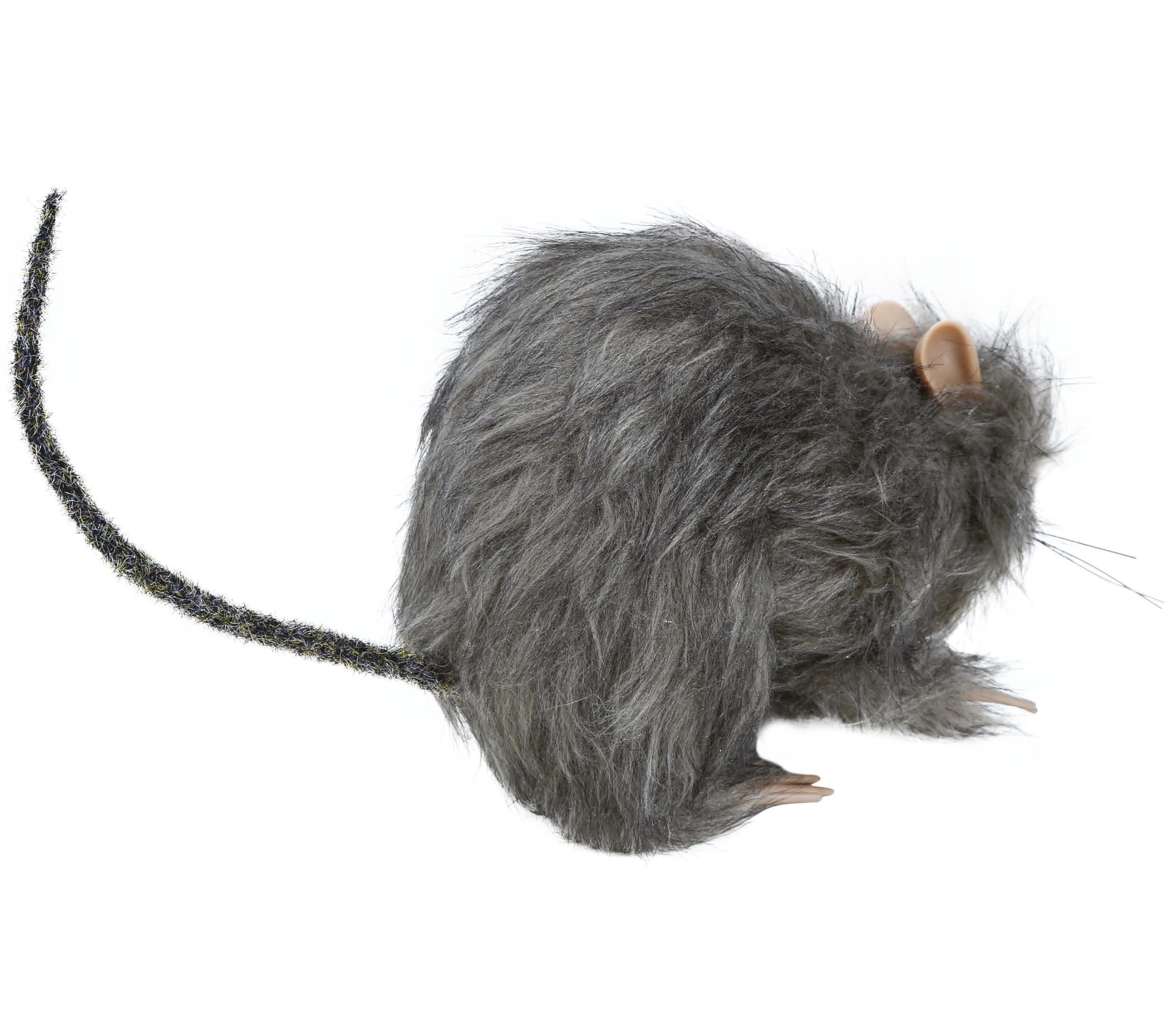 Lille lodden rotte 15 cm
