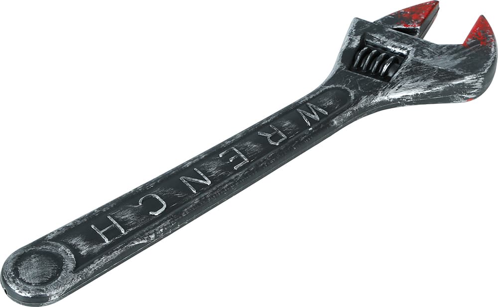 Skruenøgle med blod, 45 cm
