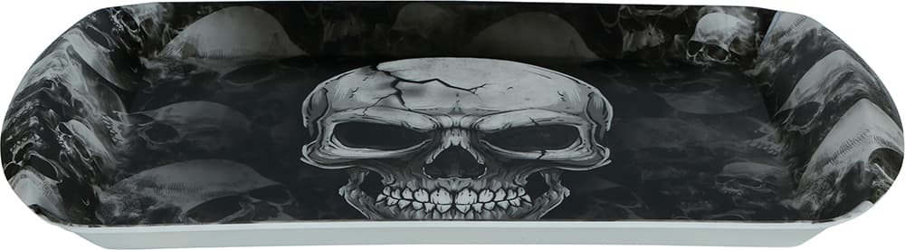 Bakke med kranier, 39 × 24 cm, plast