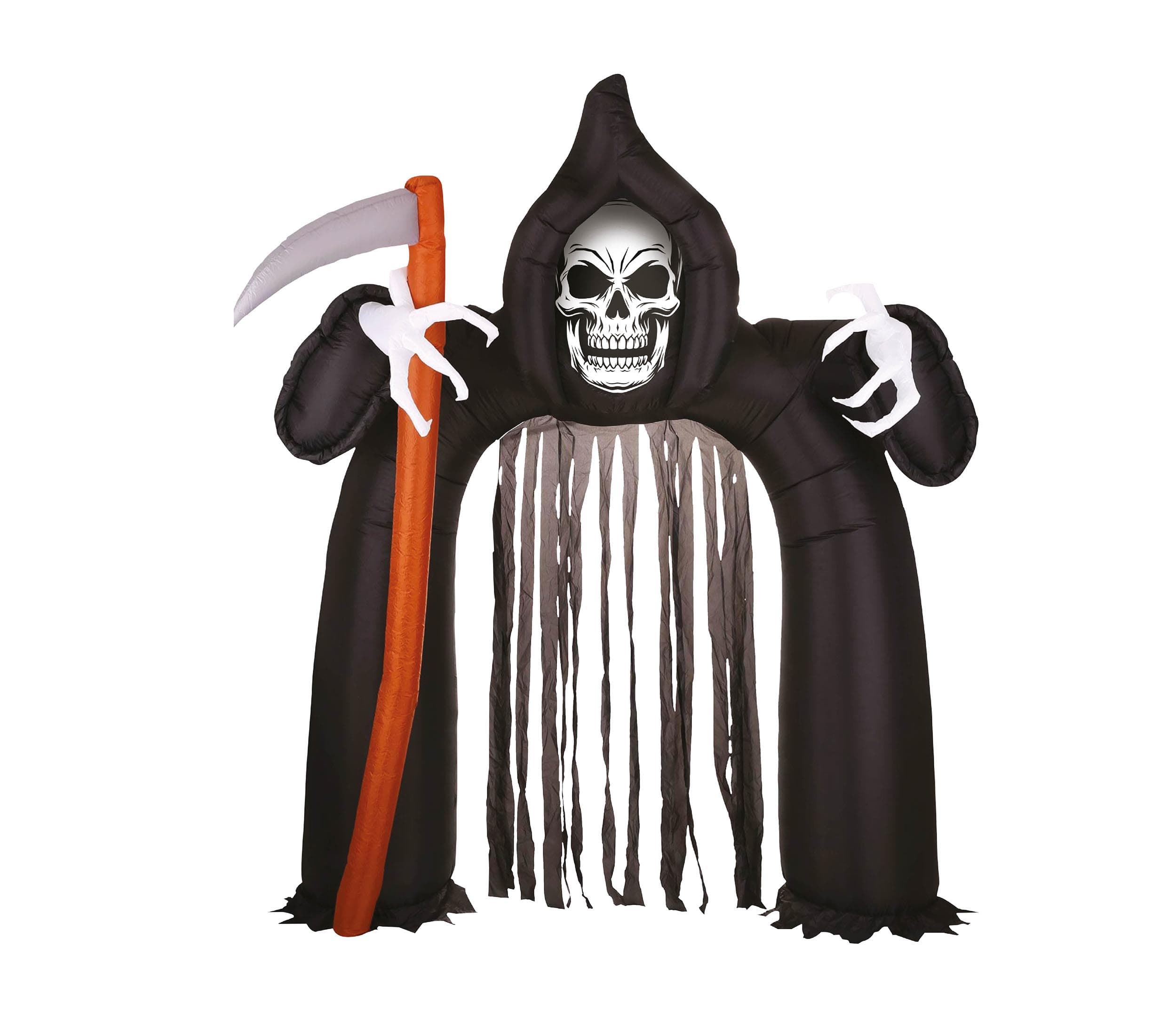 Oppustelig bue med forhæng, Døden, 200 × 180 cm