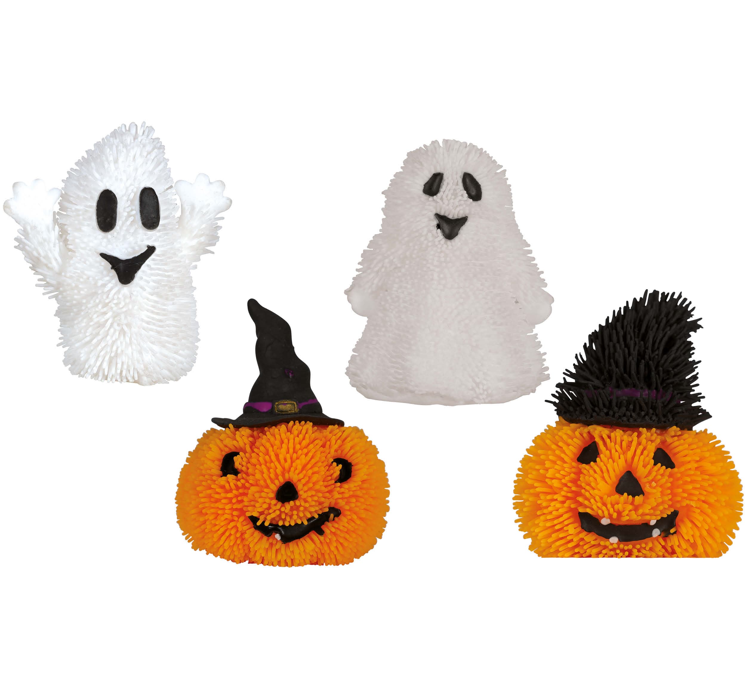 Assorteret gummifigur med lys, 7 cm