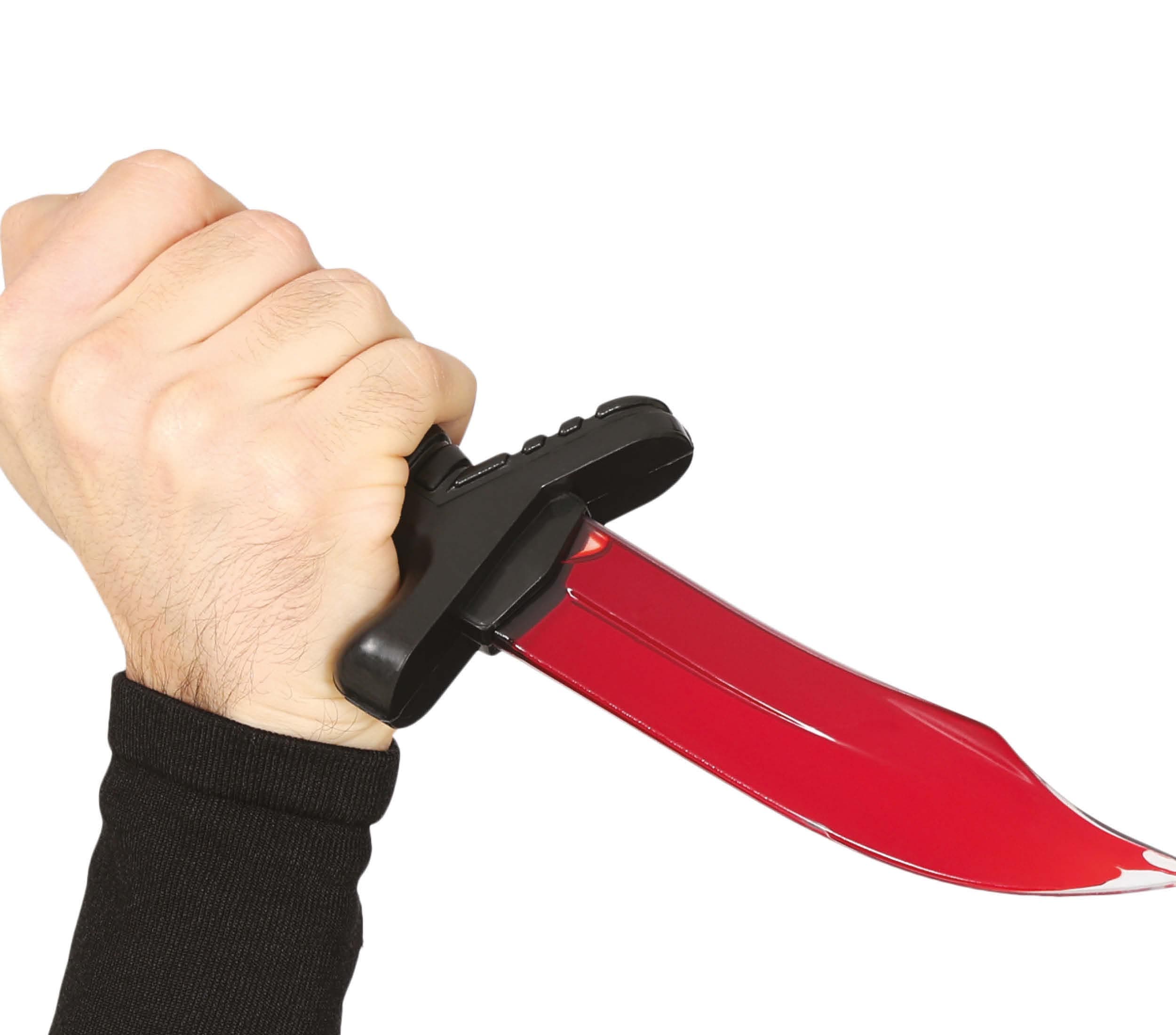 Kniv med blod 25 cm