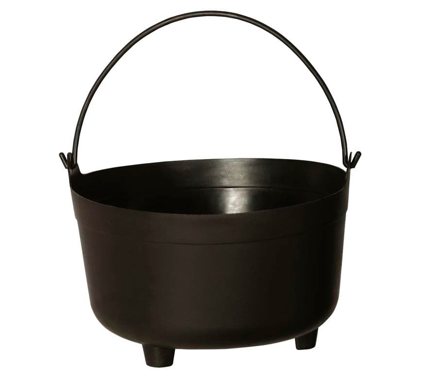 Sort heksekedel, 32 cm