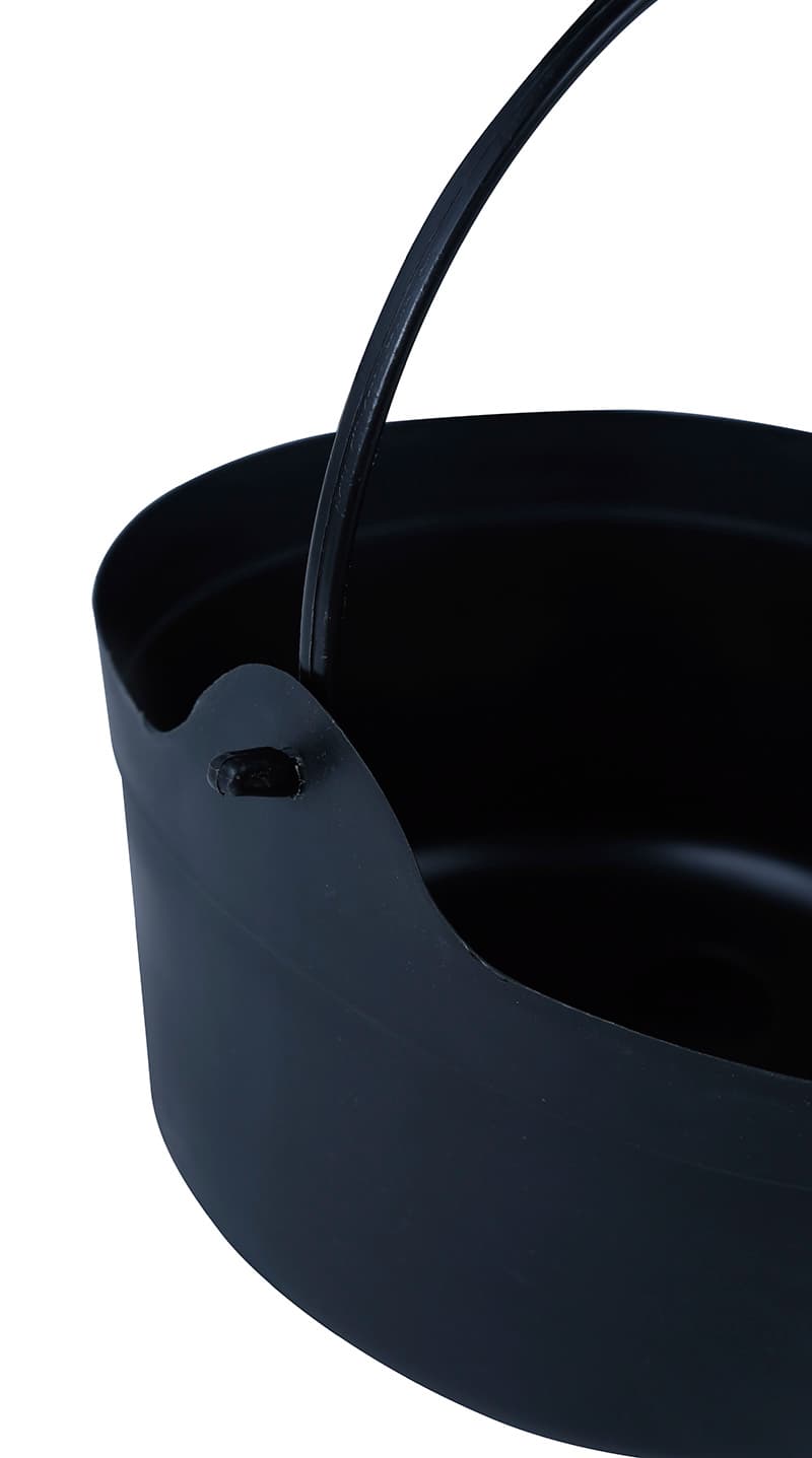 Sort heksekedel, 32 cm