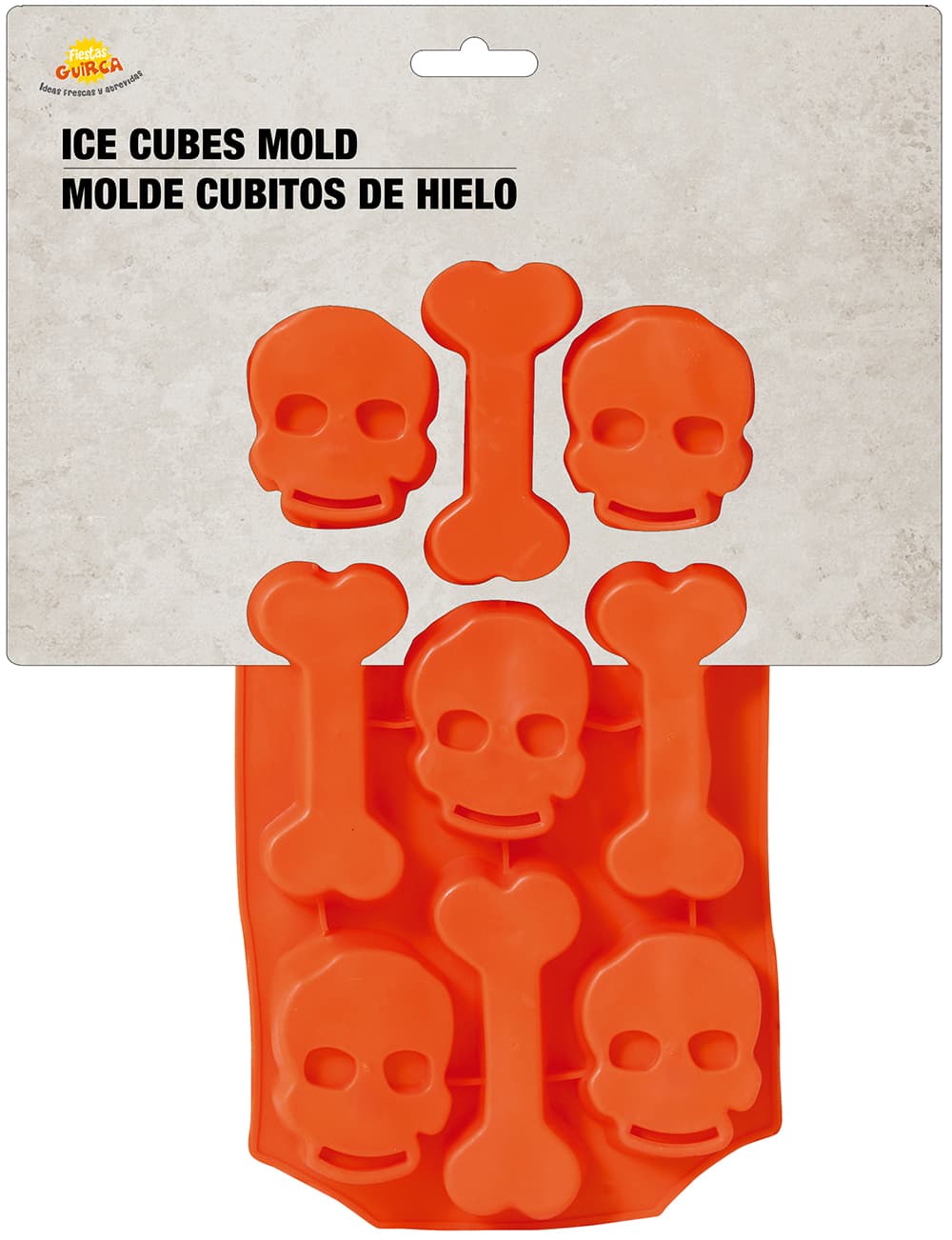 Assorterede halloween-isterningeforme, 12 × 22 cm