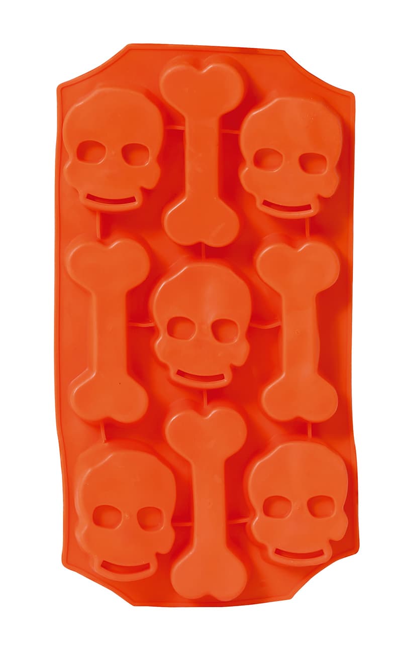 Assorterede halloween-isterningeforme, 12 × 22 cm