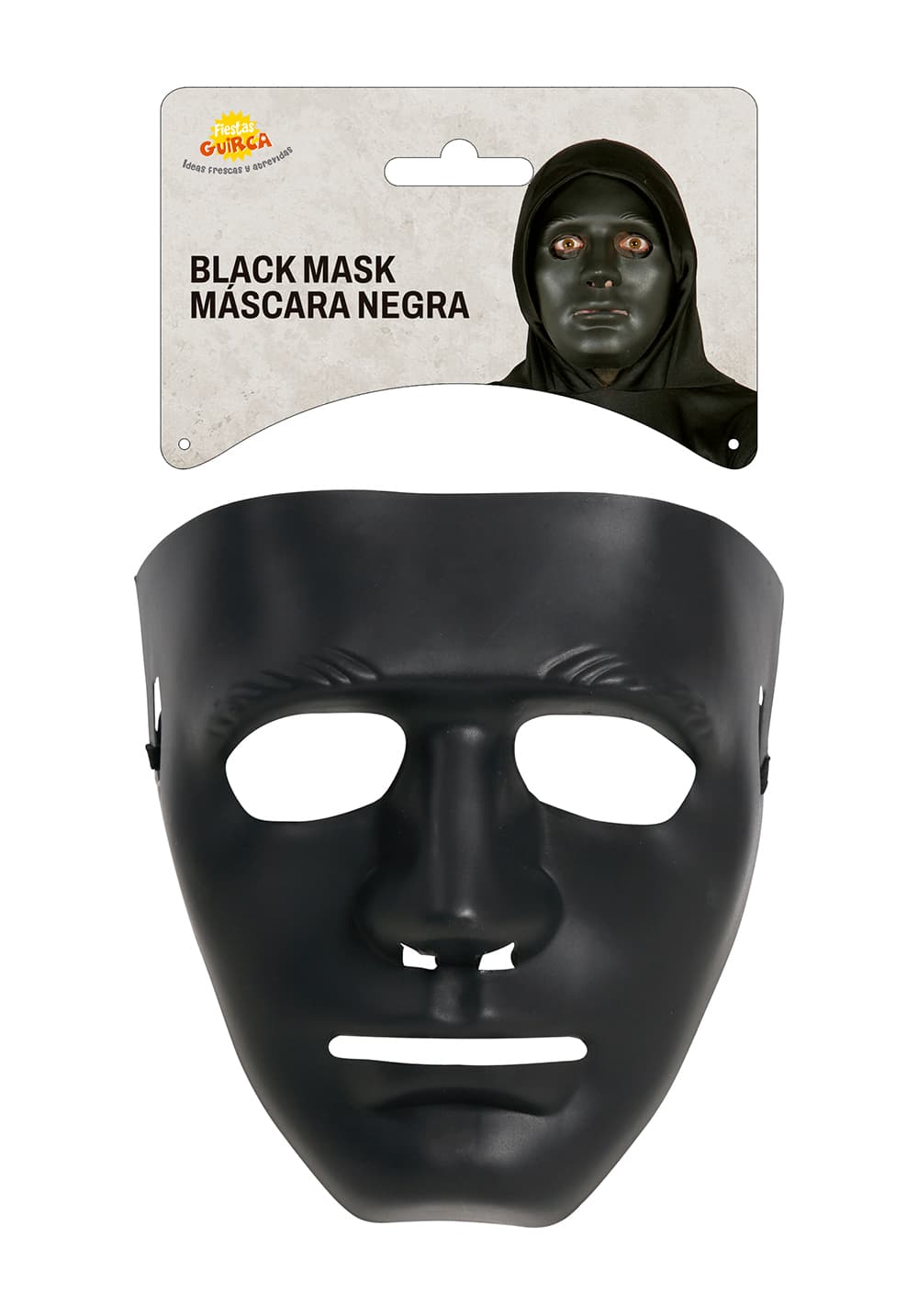 Sort maske, PVC