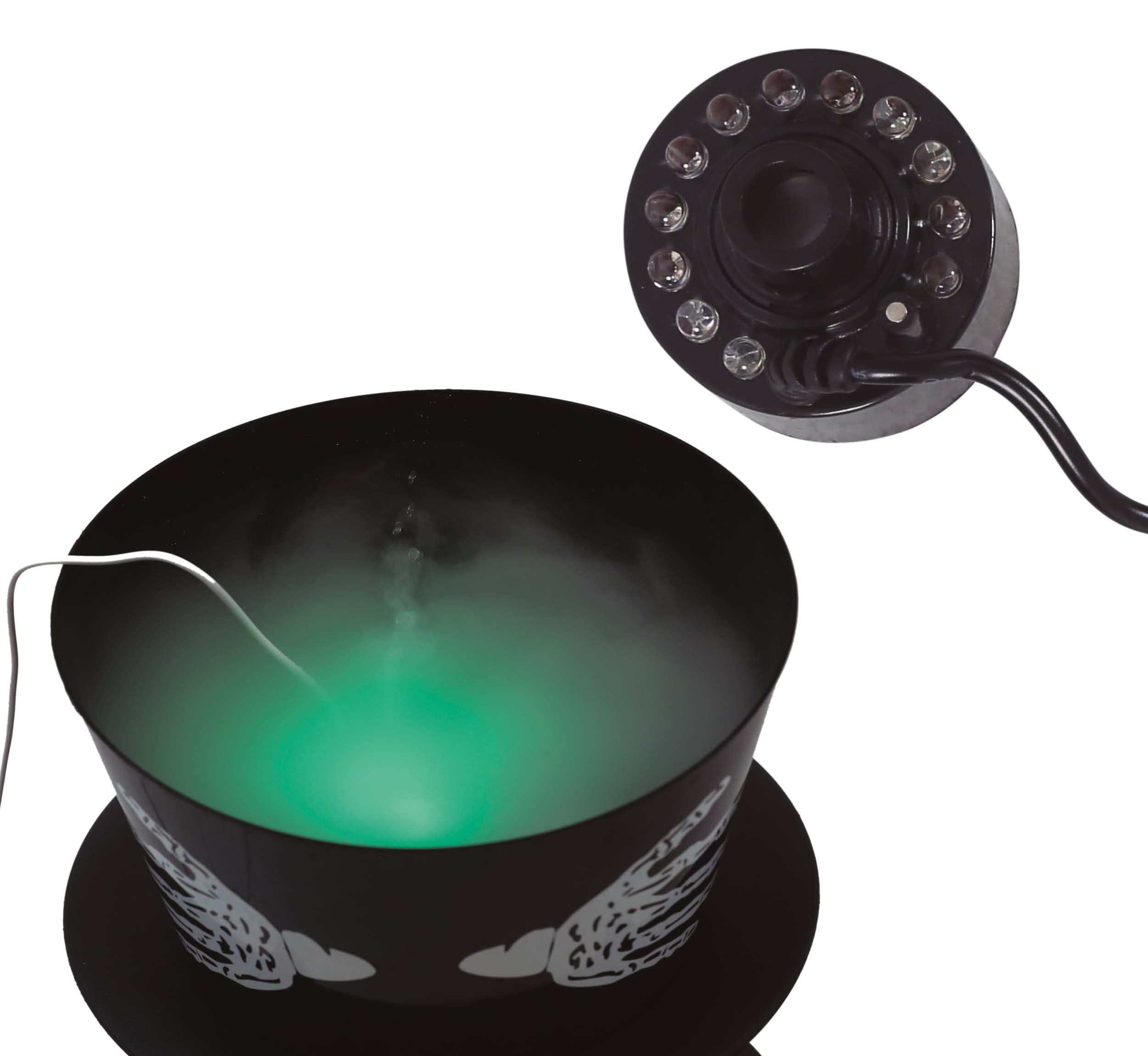 Røgmaskine med LED