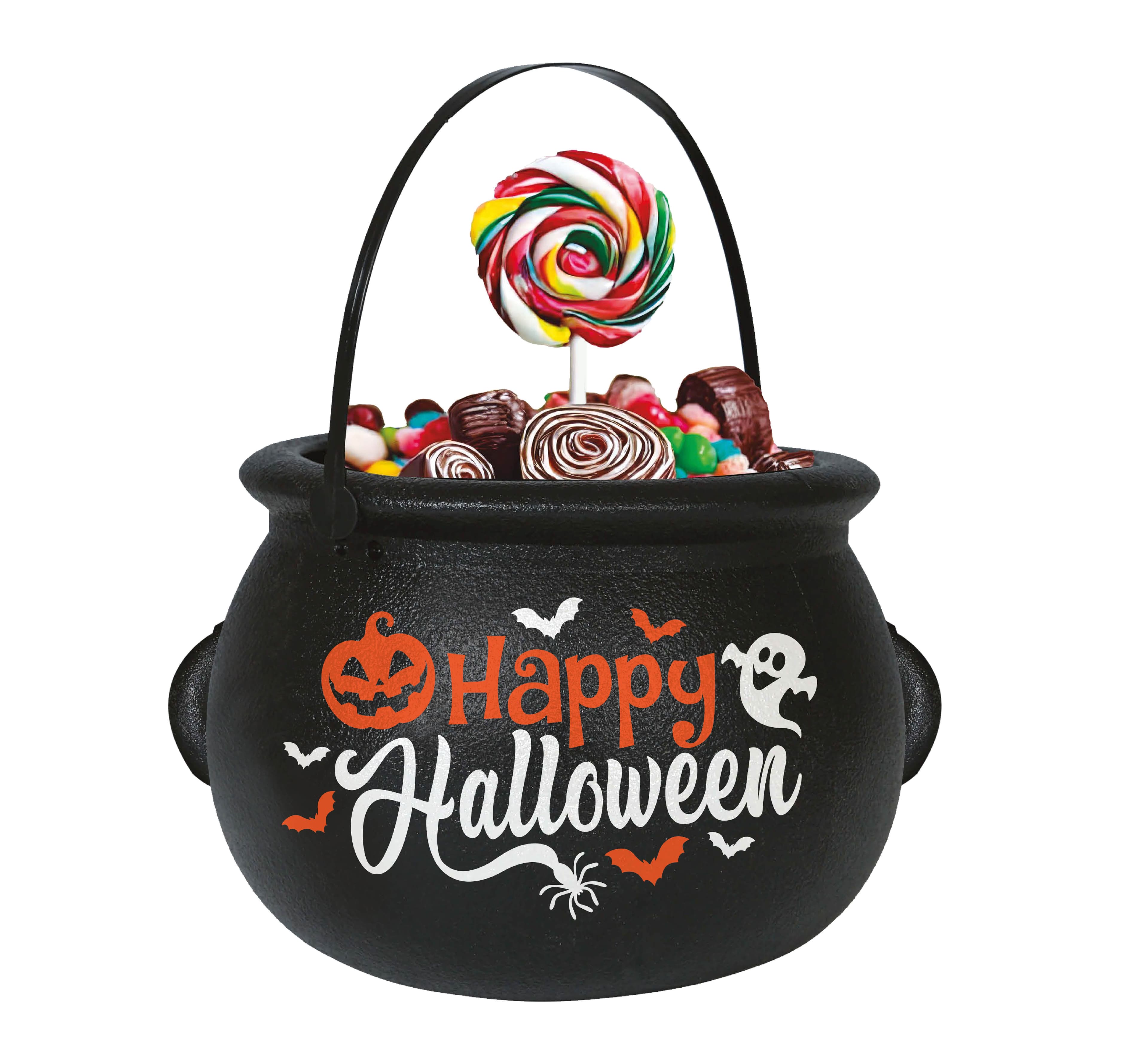 Heksegryde "Happy Halloween", 16 cm, til børn