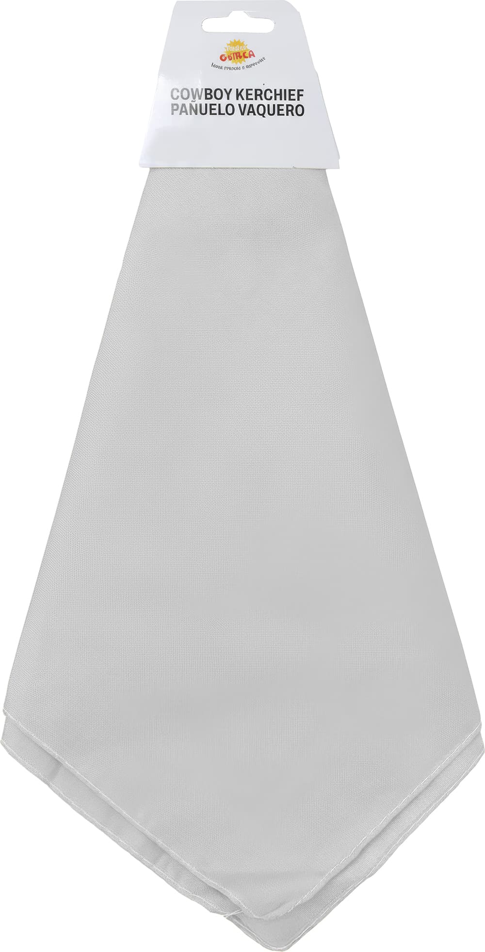 Hvid bandana til voksne