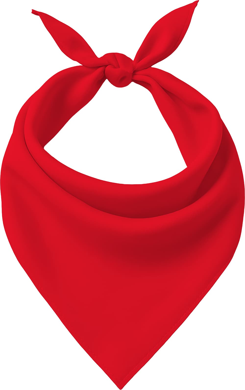 Rød bandana til voksne