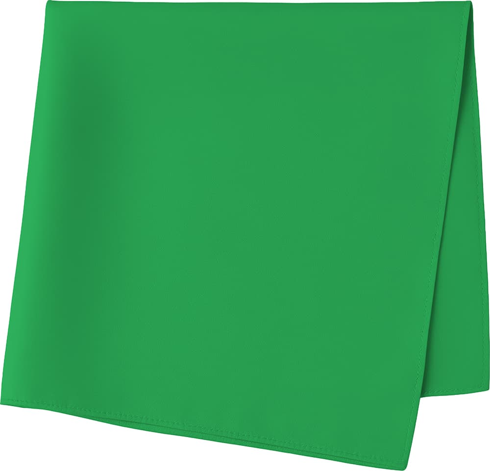 Grøn bandana til voksne
