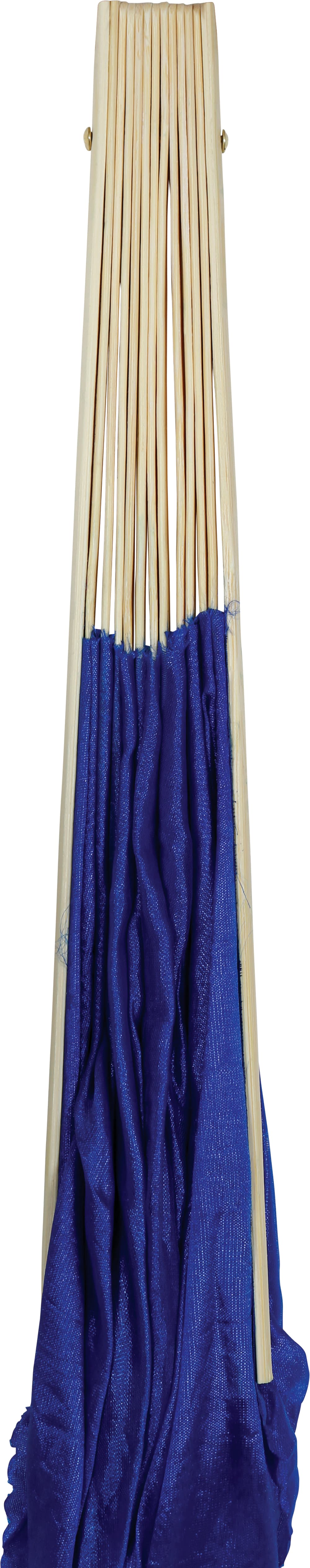 Vifte, 60 × 140 cm, blå og hvid