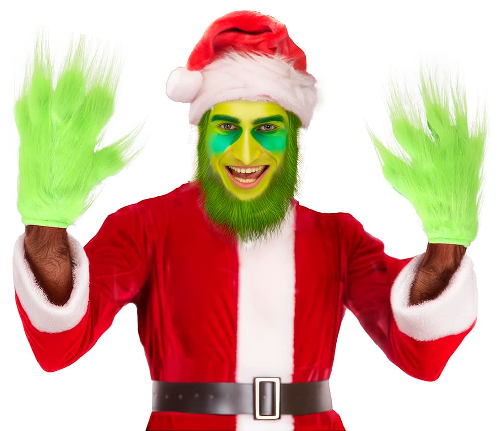 Grønne monsterhandsker