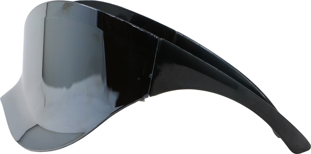 Futuristiske spejlbriller, sølv, model 27329