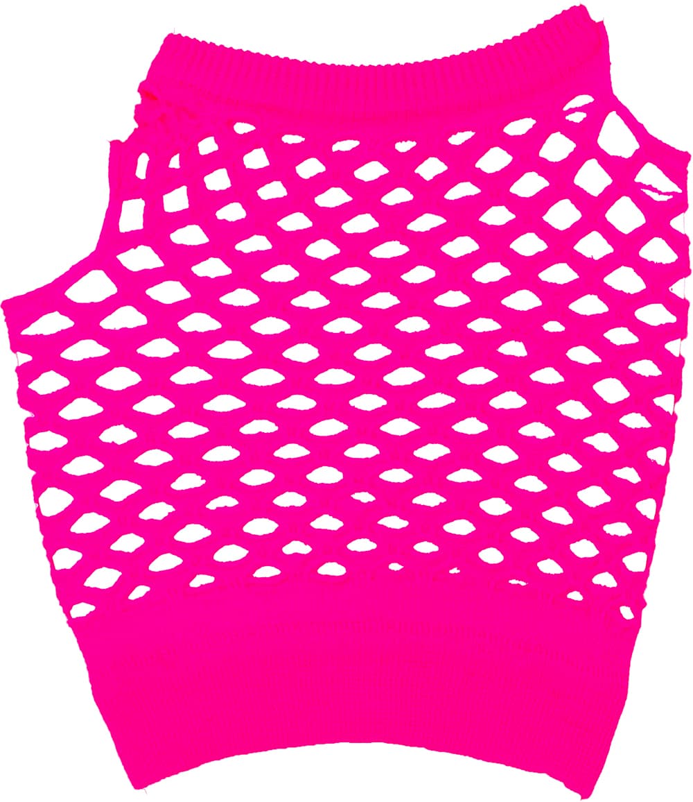 Pink 80'er-sæt med 5 dele til voksne