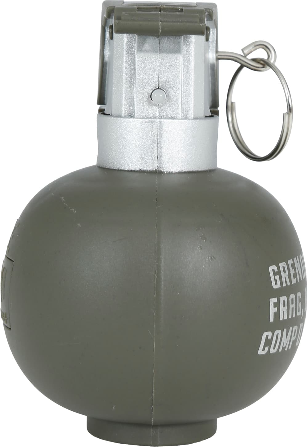 Granat med lys og lyd, 10 cm