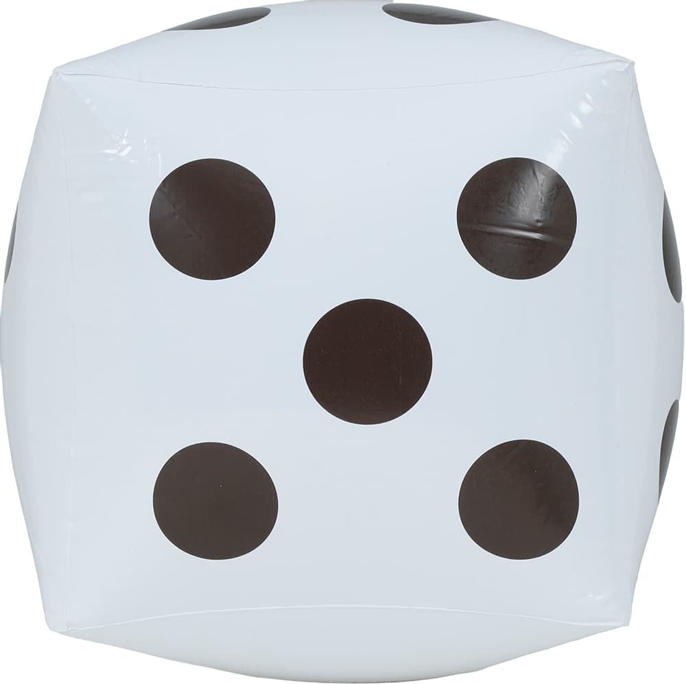 Oppustelig terning 30 × 30 cm