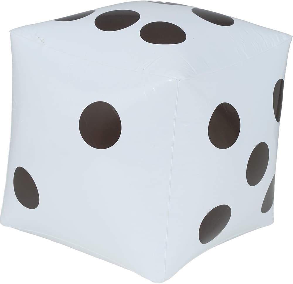 Oppustelig terning 30 × 30 cm