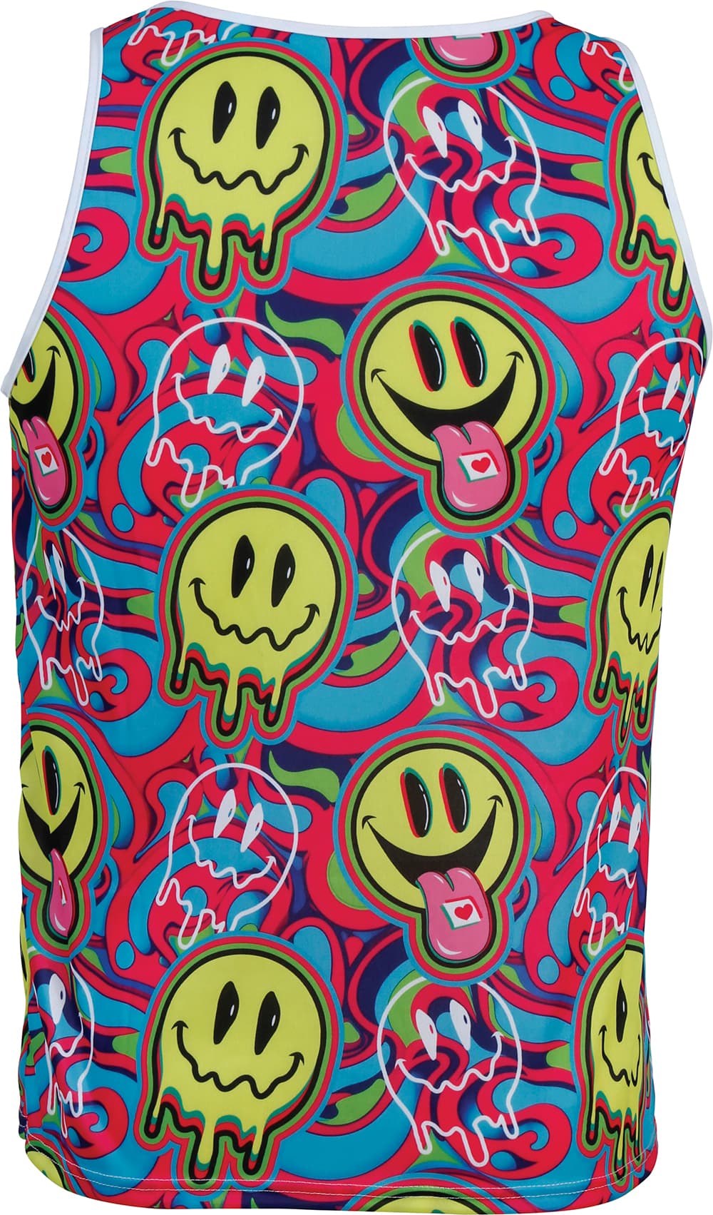Psykedelisk acid-T-shirt til herrer