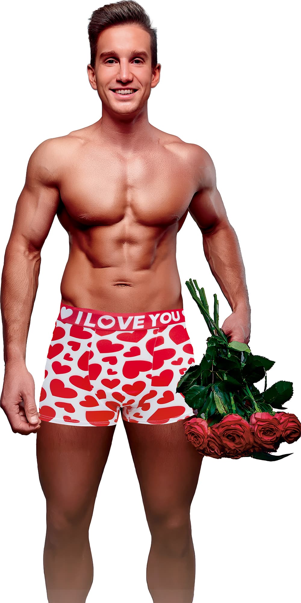 Underbukser "I love you" til herrer