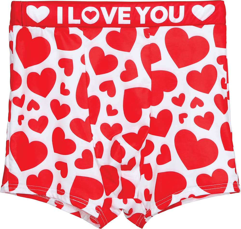 Underbukser "I love you" til herrer