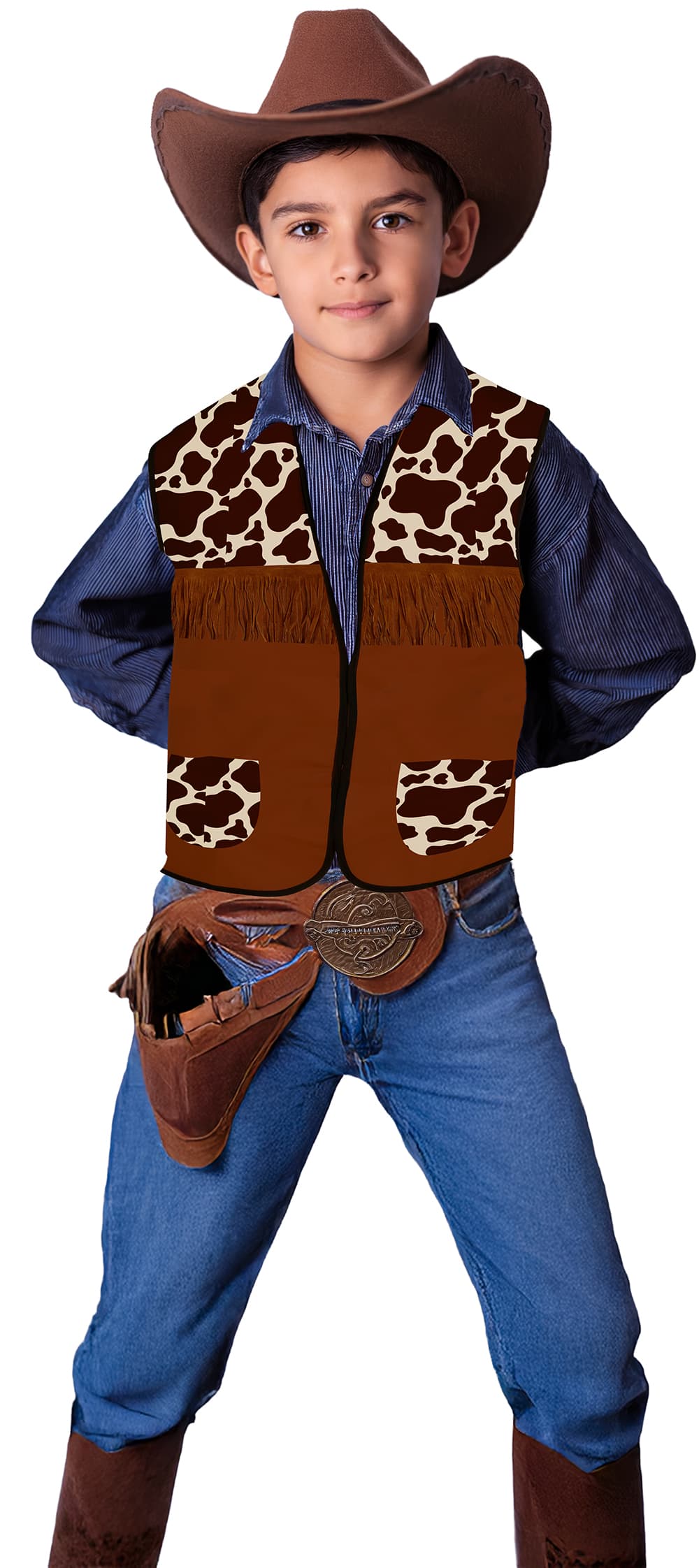 Cowboyvest til børn, model 27520
