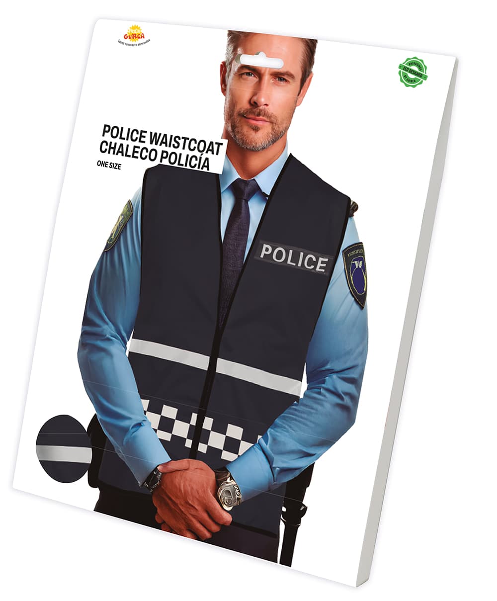 Sort politivest til voksne