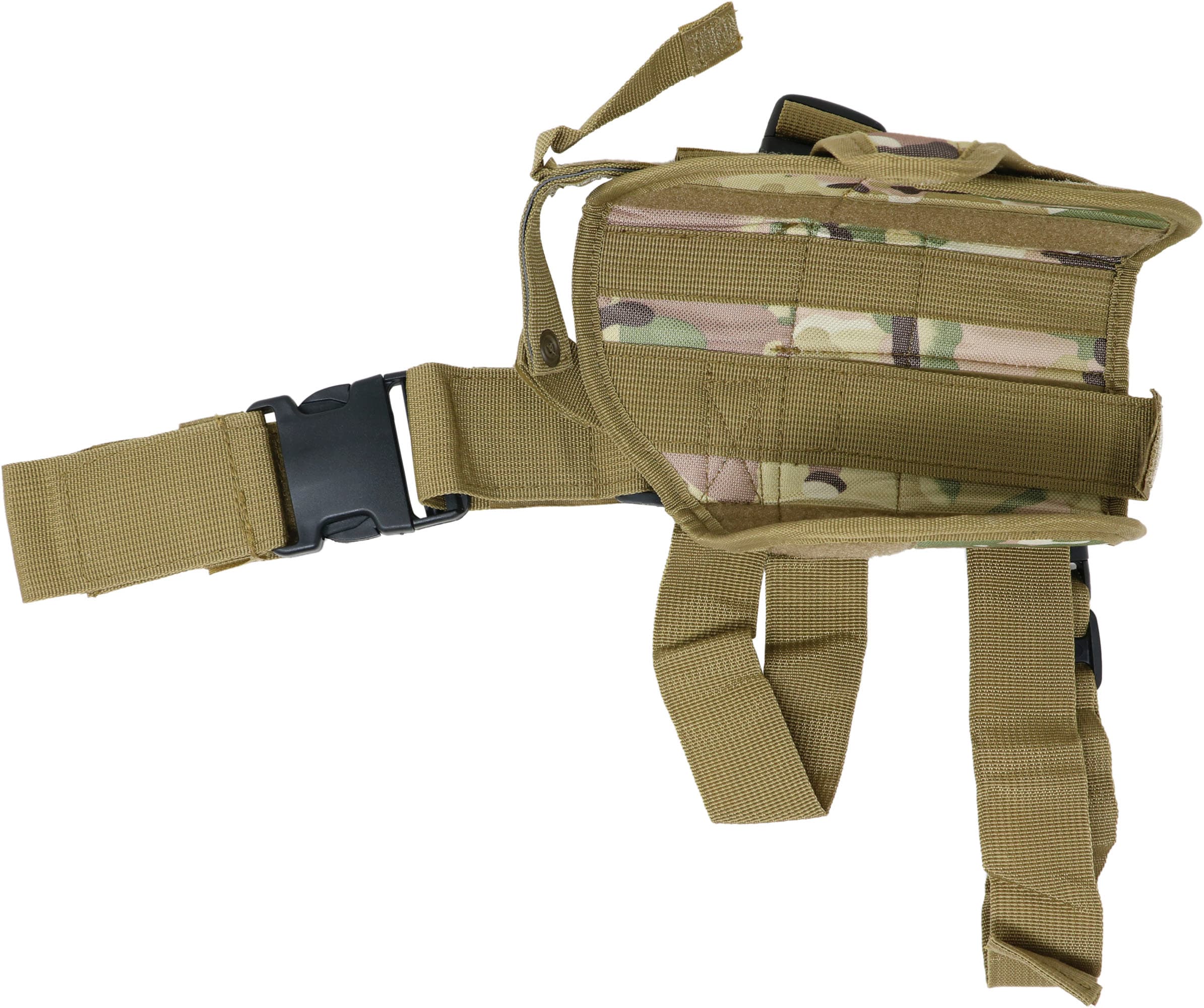 Hylster med pistol, grøn