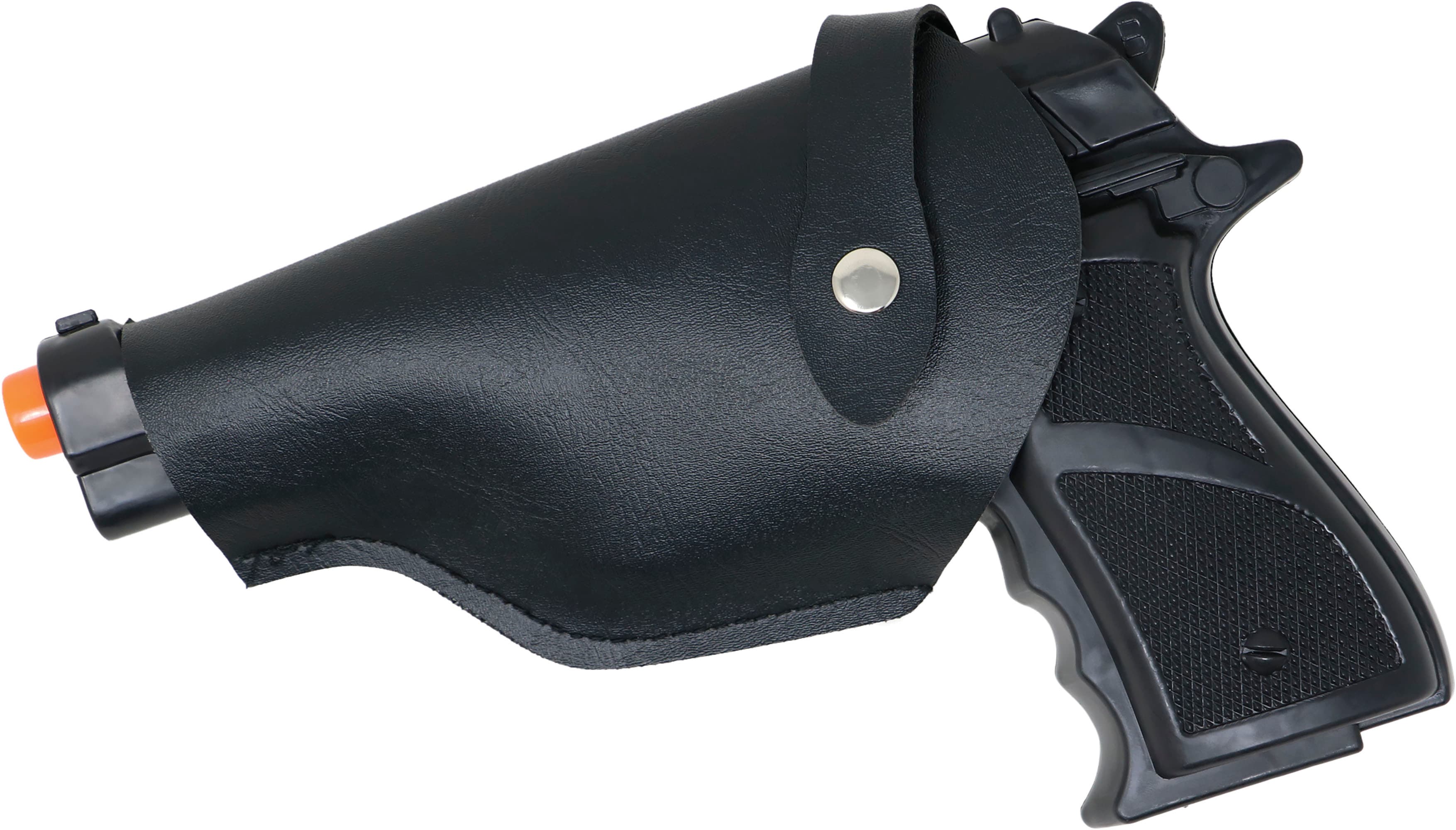 Pistol med hylster