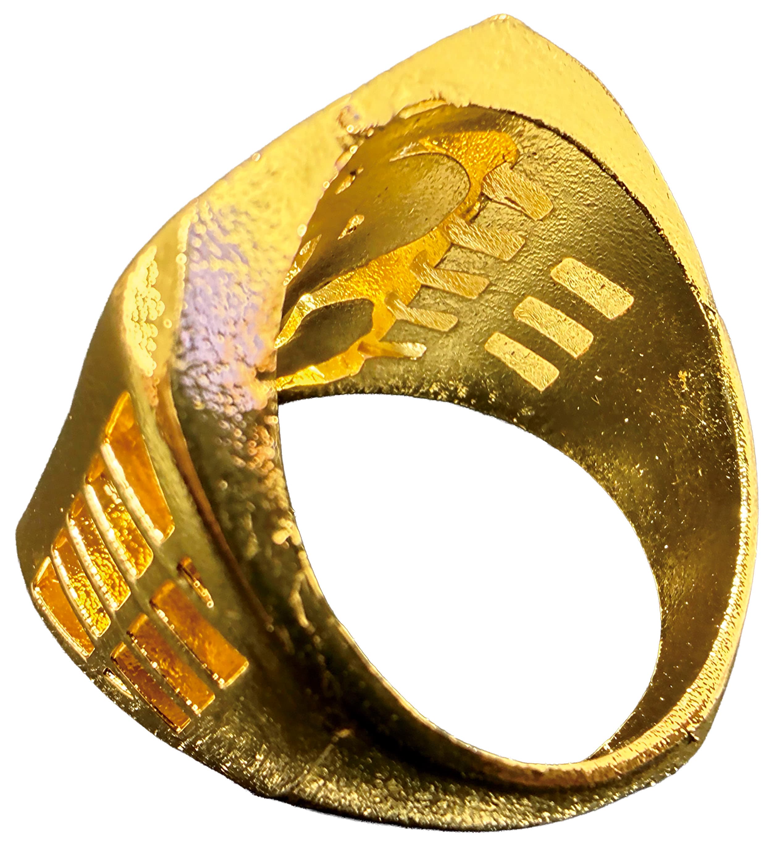 Metallisk dollarring, guld