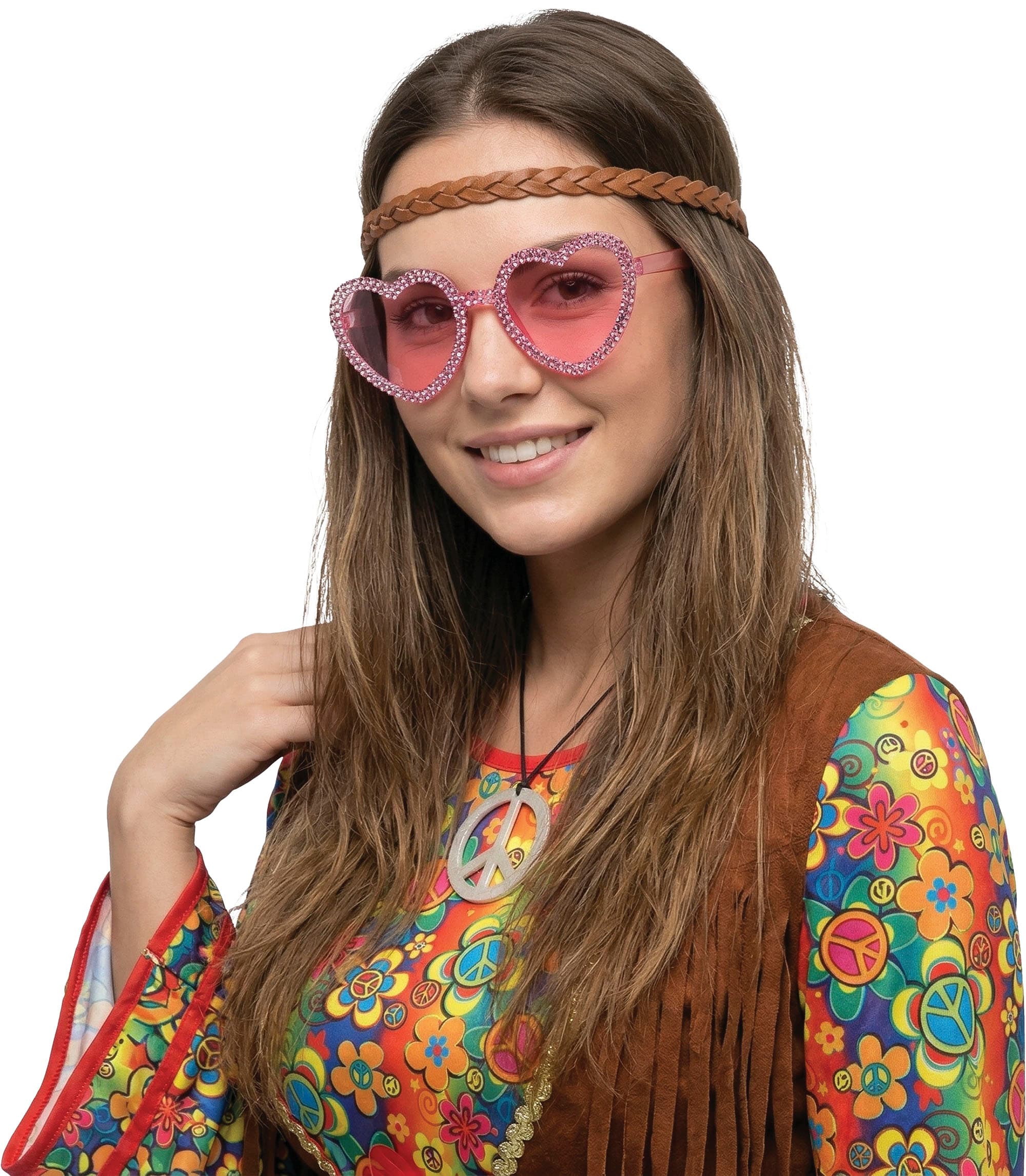 Hjertebriller, pink, model 27684