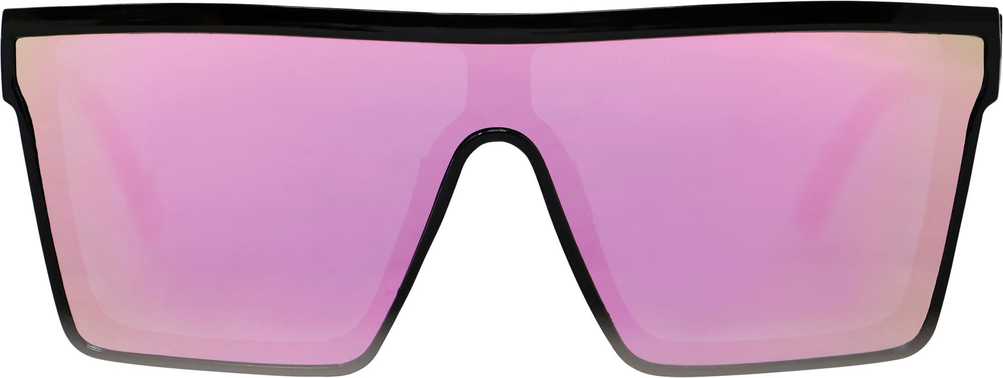 Sportssolbriller med spejlglas, 6,5 × 15 cm