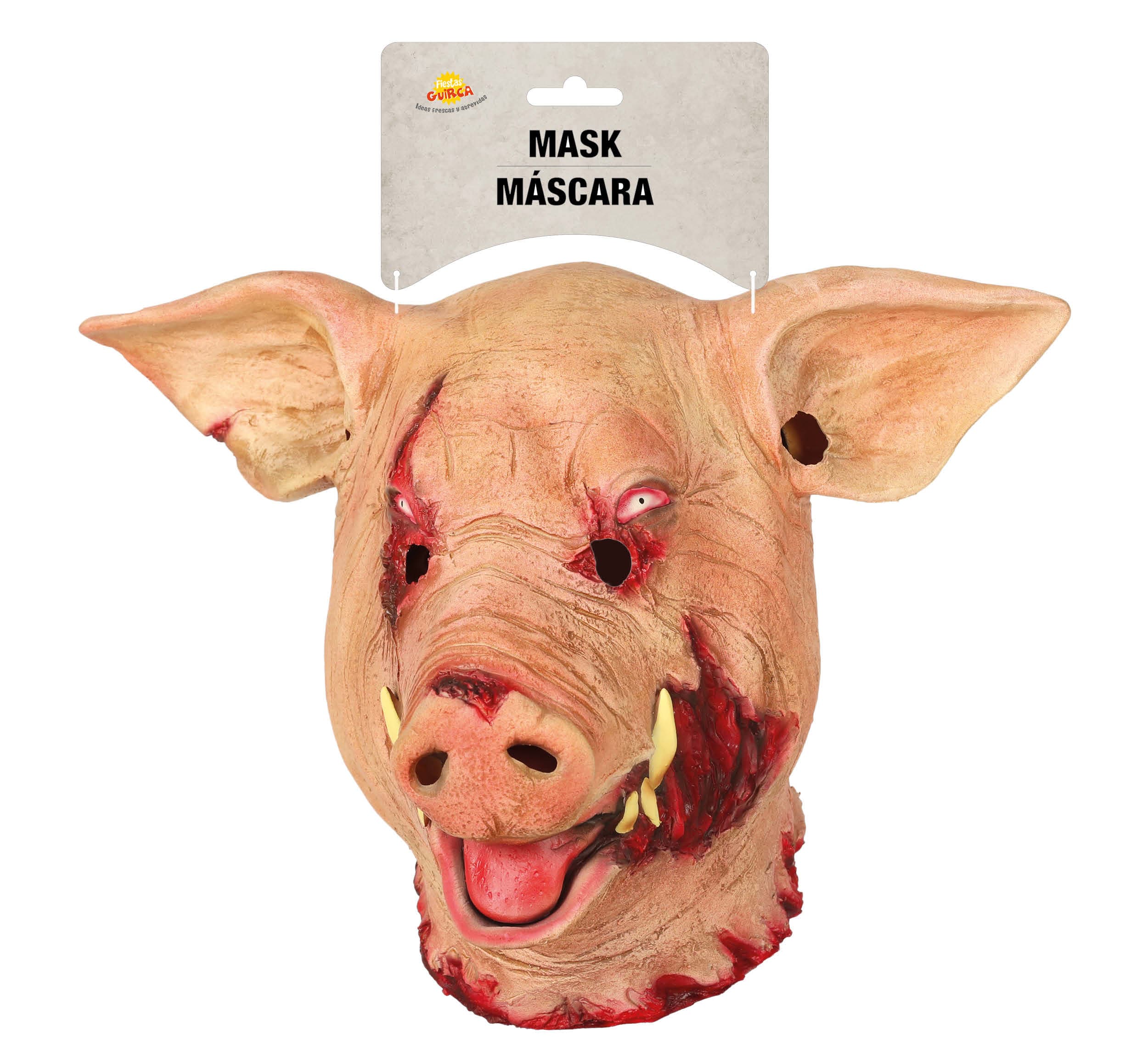 Horror-grisemaske, latex