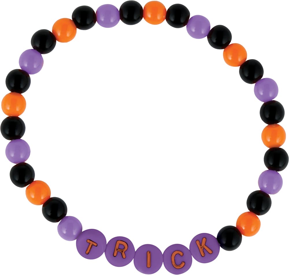 Sæt med 3 halloween-armbånd "Trick"