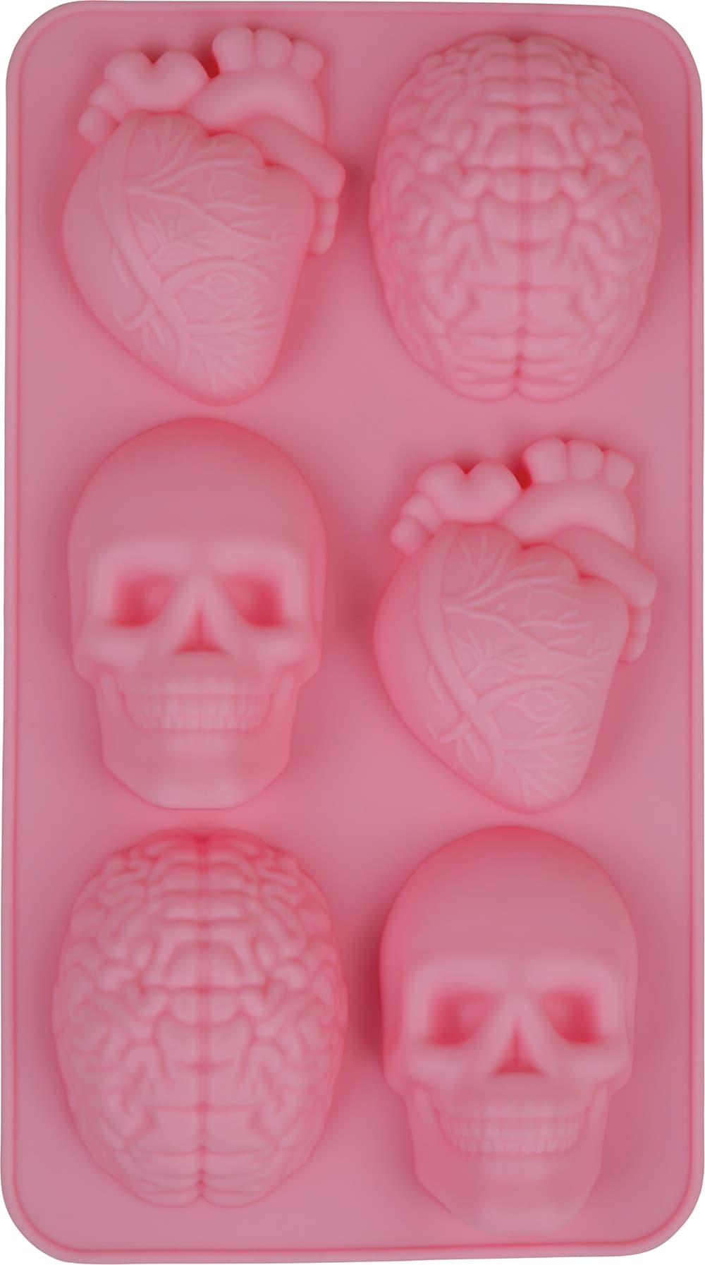 Småkageform med 6 figurer, 28 × 16 cm