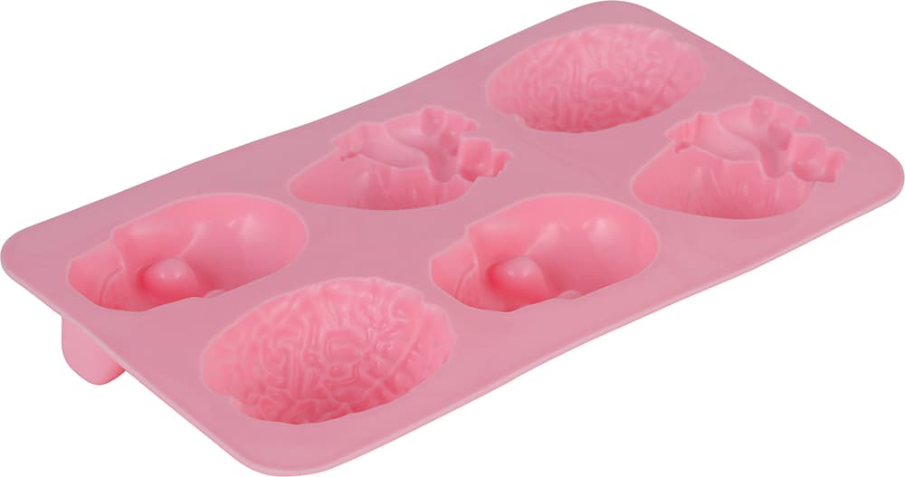 Småkageform med 6 figurer, 28 × 16 cm