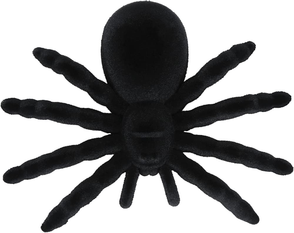 Edderkop i PVC, 14 cm
