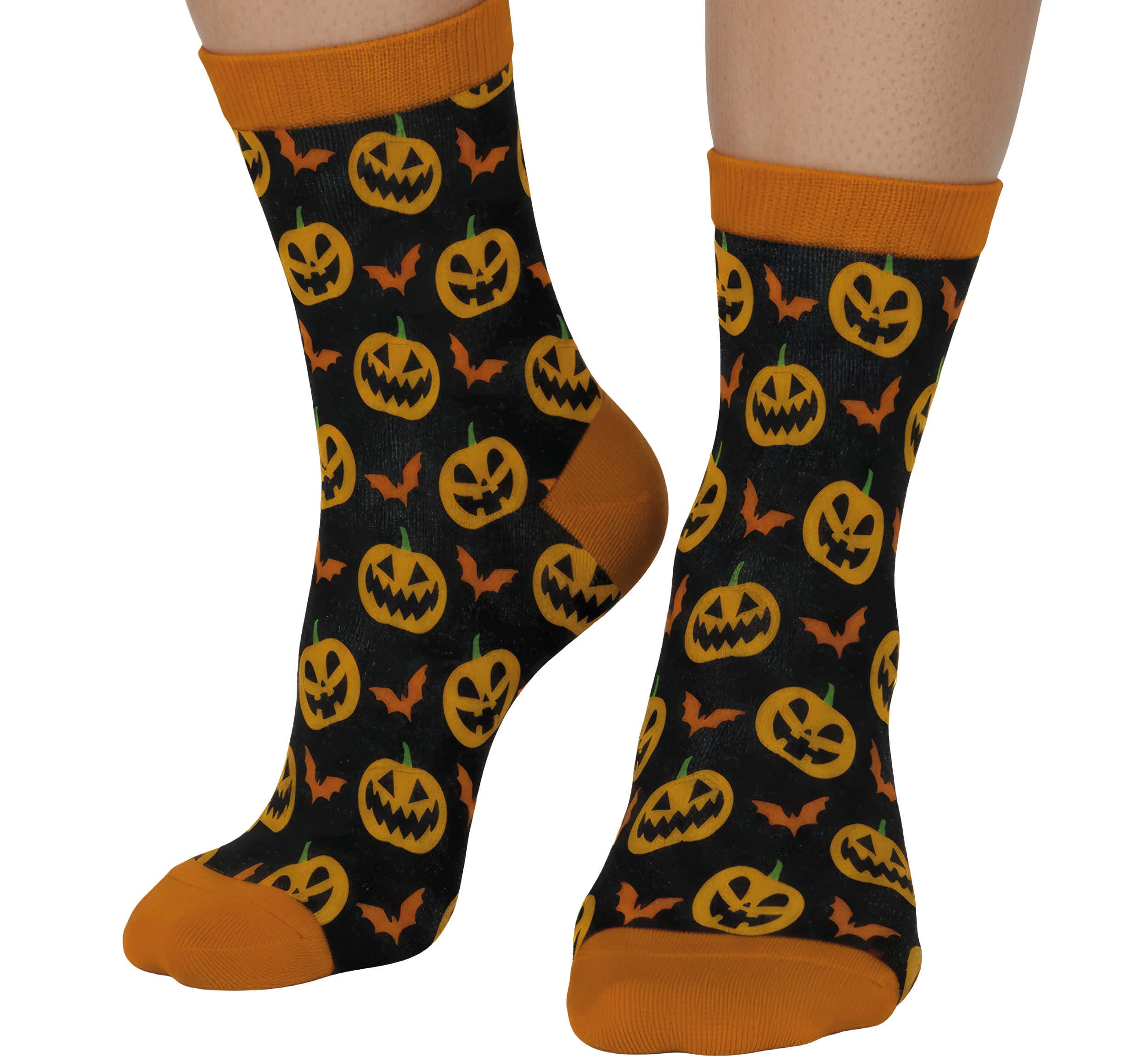 Halloweensokker, græskar, model 29389
