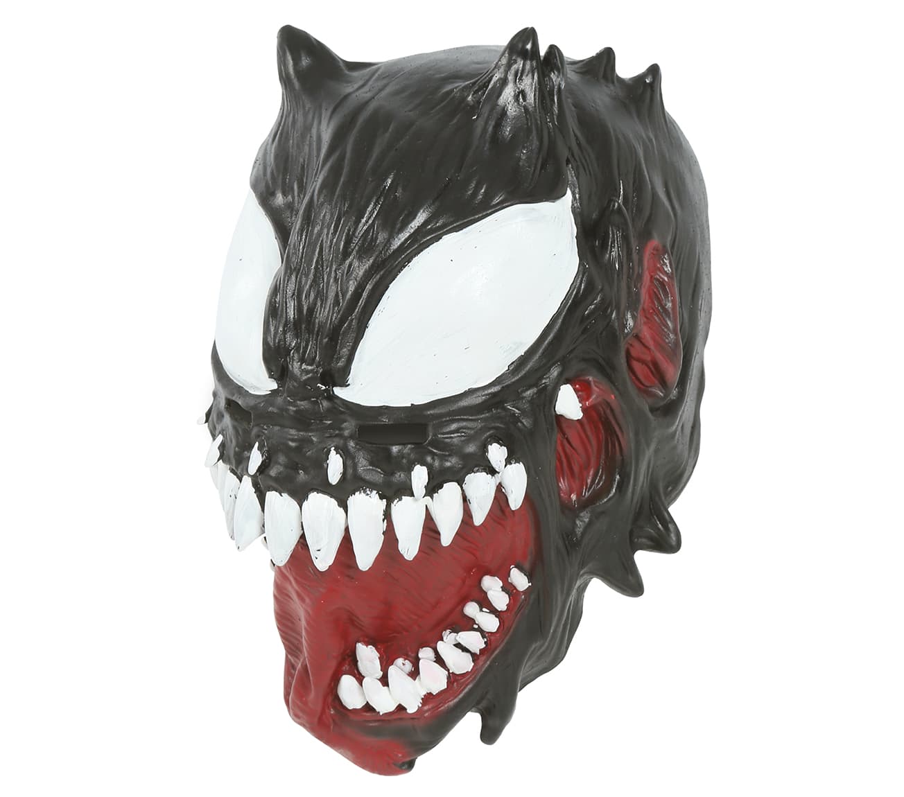 Sort heltemaske i latex