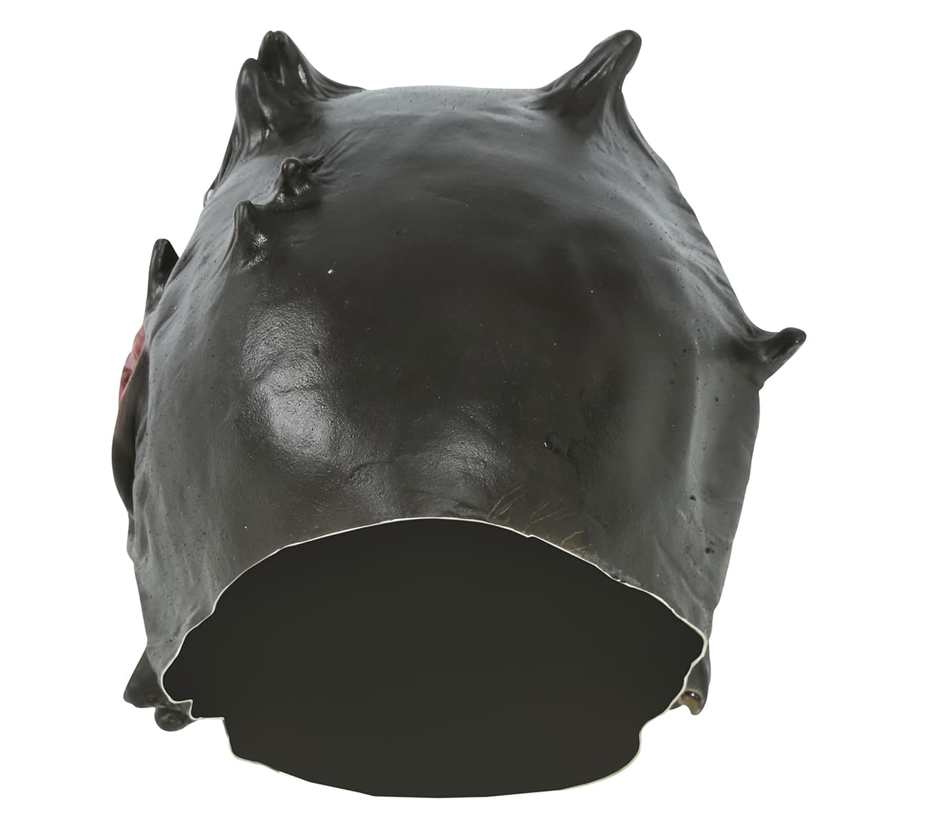 Sort heltemaske i latex