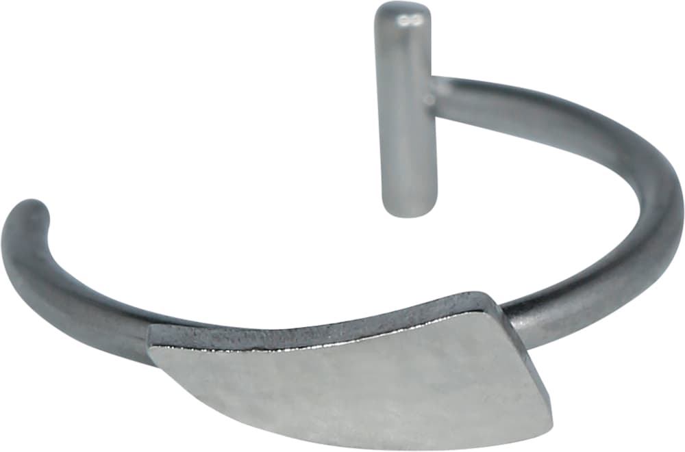 2 hugtandspiercinger i metal