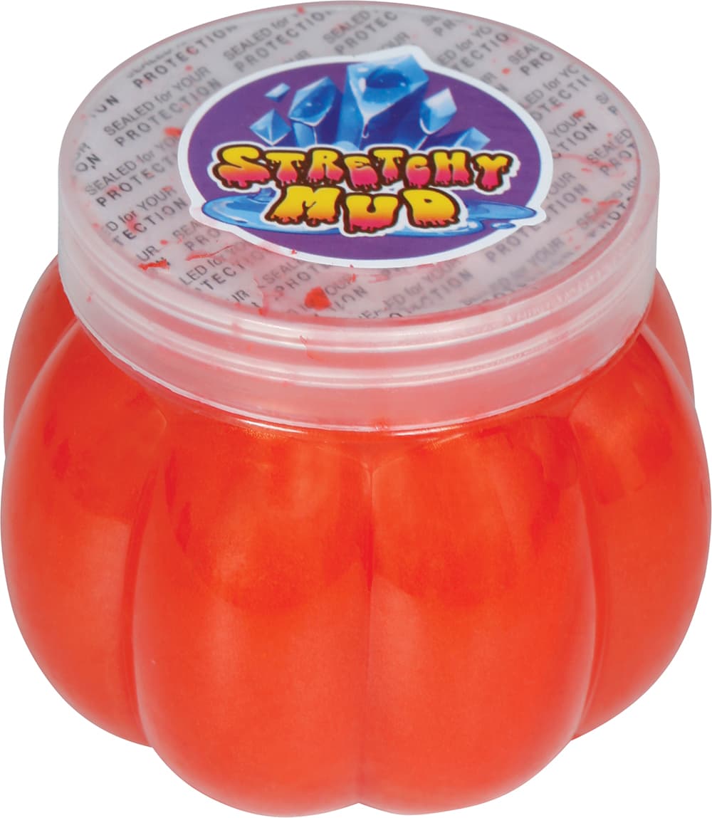 Orange flaske med slim