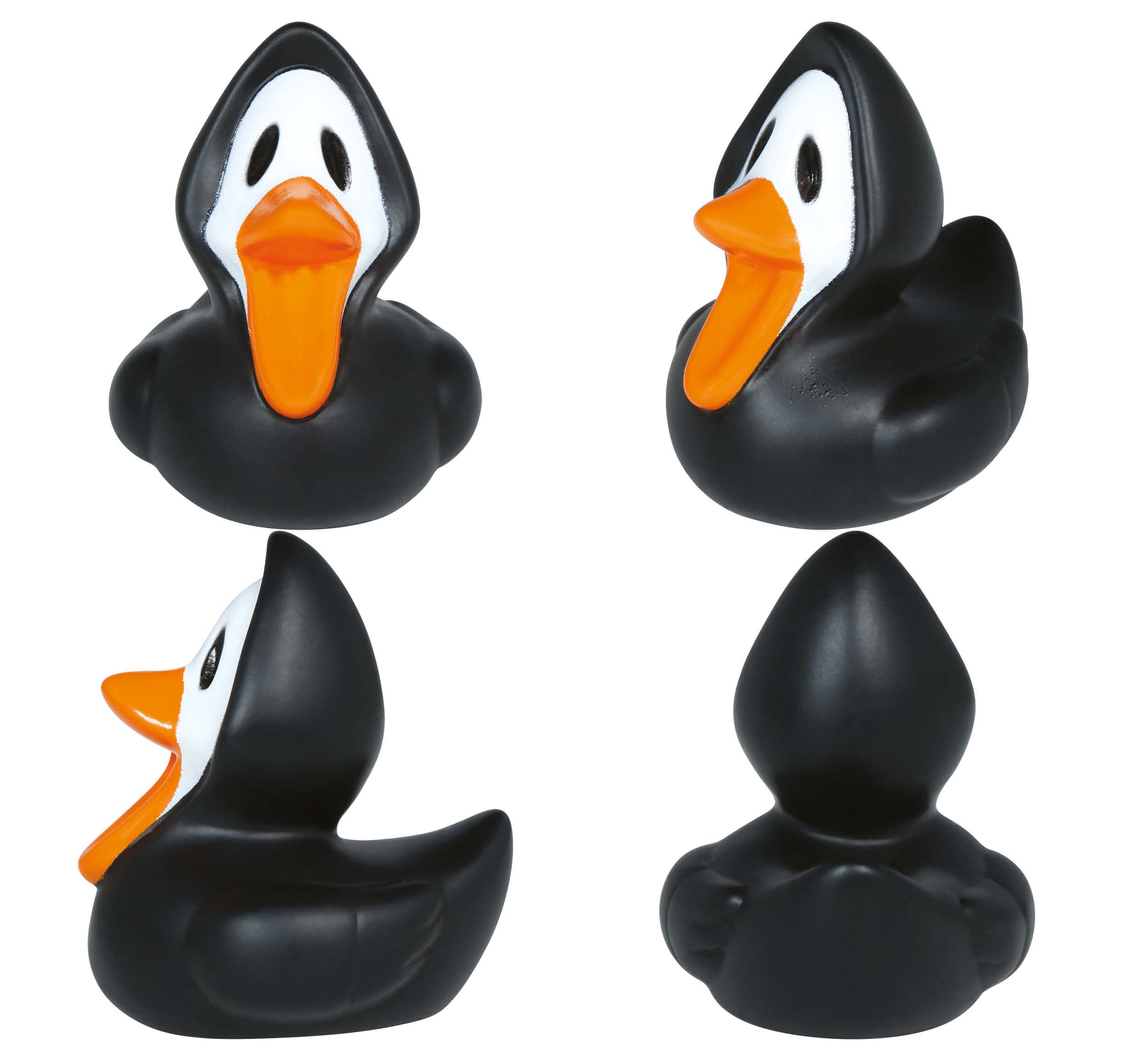 Halloween-badeand, assorterede, 6 cm