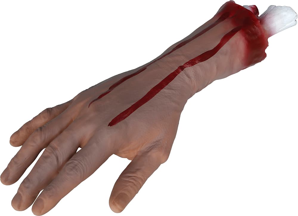 Hånd i latex, 31 cm