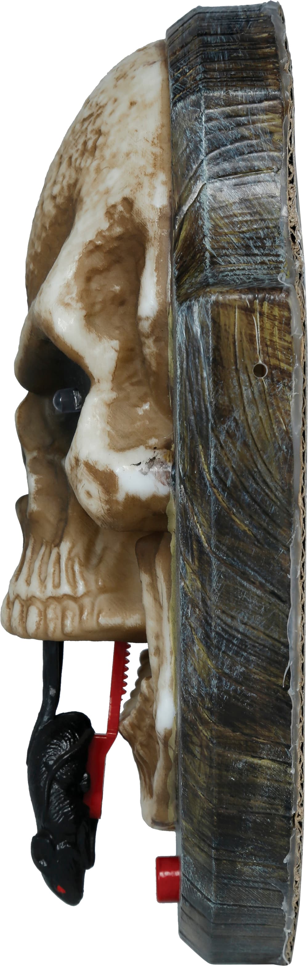 Kraniedørklokke med lys, lyd og bevægelse, 19 × 15 cm