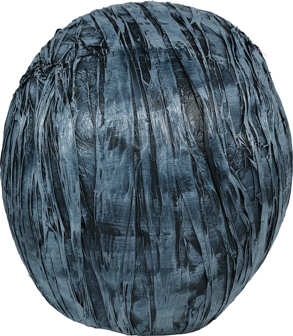 Gråt spøgelseskranie med lys, skum, 35 cm