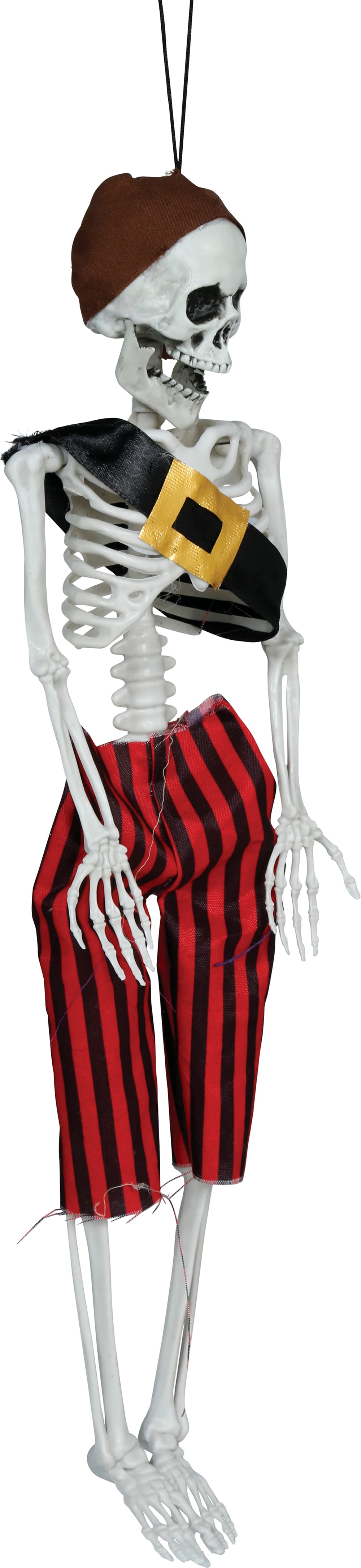Hængende piratskelet, 40 cm