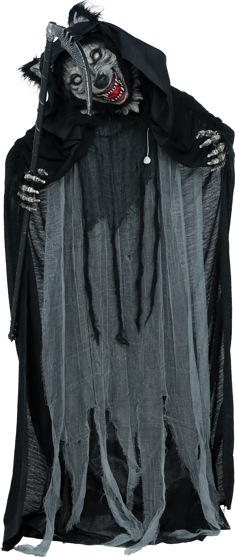 Varulv med stativ, lys, lyd og bevægelse, 175 cm