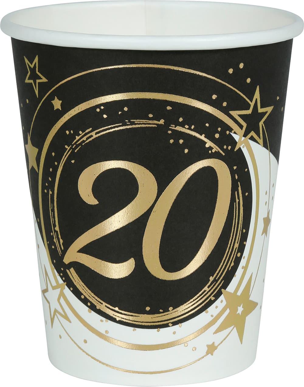 Pose med 6 bægre 20 år, 240 ml, 9 cm